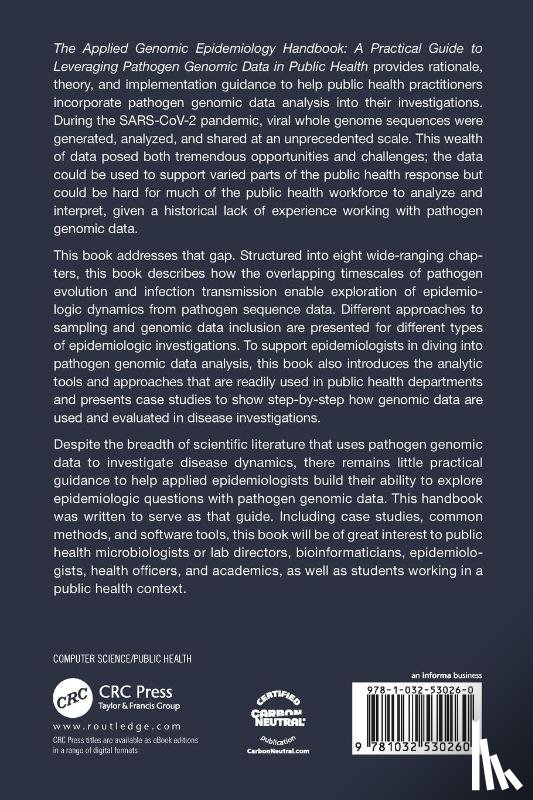 Black, Allison, Dudas, Gytis - The Applied Genomic Epidemiology Handbook