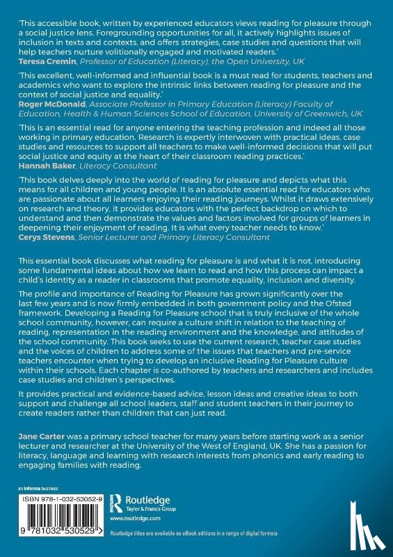  - Putting Social Justice and Equity at the Heart of Reading for Pleasure