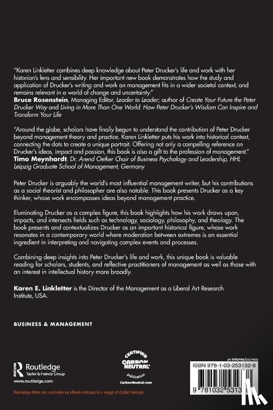 Linkletter, Karen E. - Peter Drucker and Management