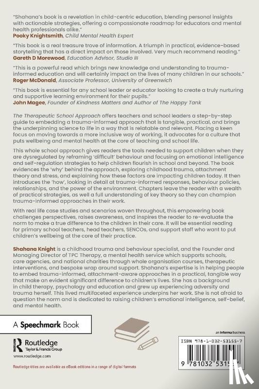 Knight, Shahana - The Therapeutic School Approach