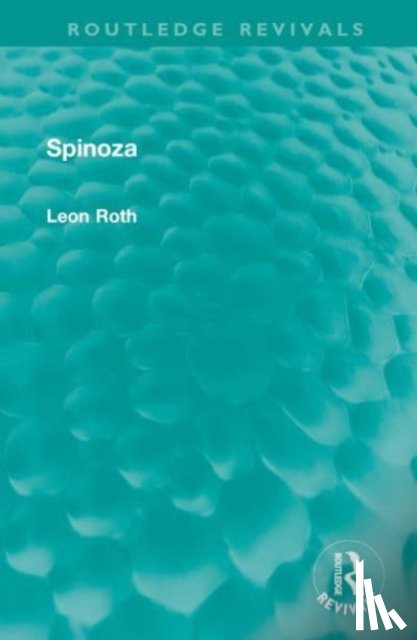 Roth, Leon - Spinoza