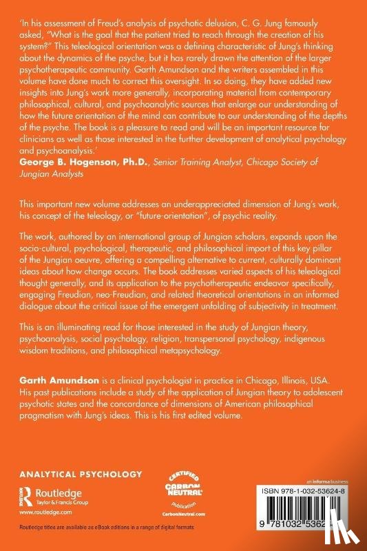  - Psychological and Philosophical Studies of Jung’s Teleology