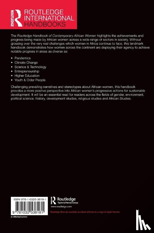  - Routledge Handbook of Contemporary African Women