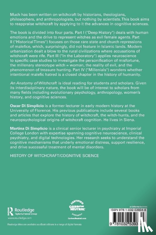 Di Simplicio, Oscar, Di Simplicio, Martina (Imperial College London - An Anatomy of Witchcraft
