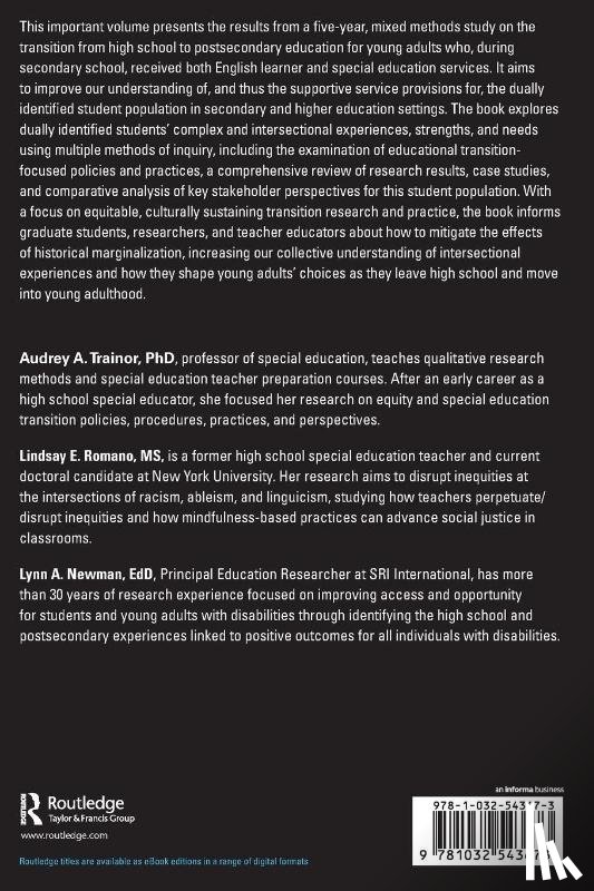 Trainor, Audrey A., Romano, Lindsay E., Newman, Lynn A. - Building Asset-Based Transitions to Postsecondary Education with Multilingual Students with Disabilities