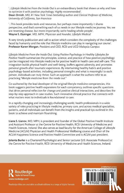 Lianov, Liana S., Burke, Jolanta - Lifestyle Medicine from the Inside Out