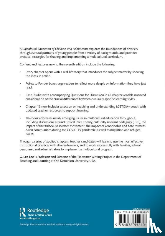 Lee, G. Lea - Multicultural Education of Children and Adolescents