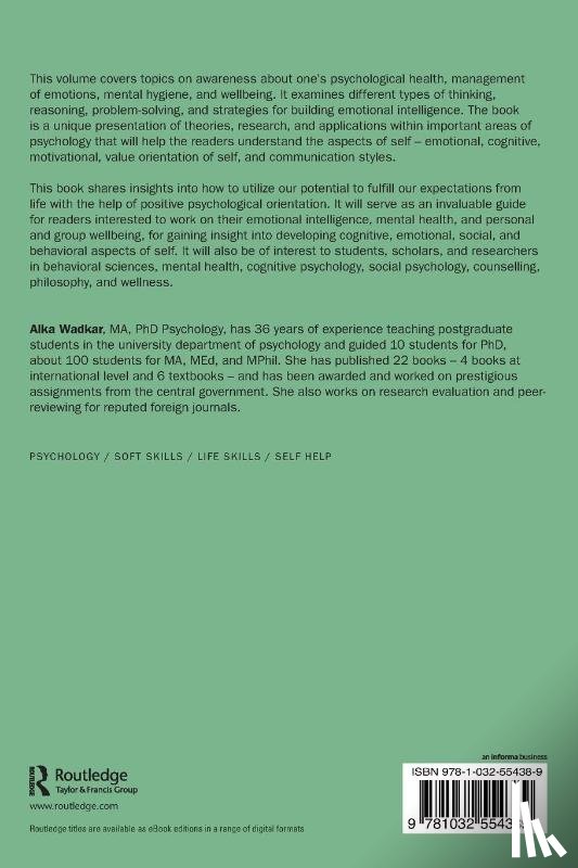 Wadkar, Alka (University of Pune - Life Skills for Wellbeing and Success