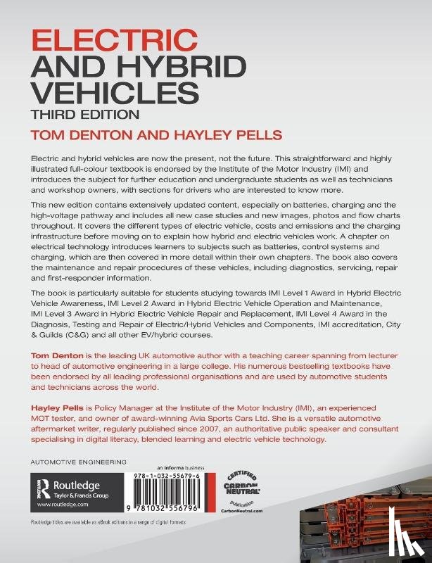 Denton, Tom (Technical Consultant, Pells, Hayley (Avia Sports Cars Ltd - Electric and Hybrid Vehicles