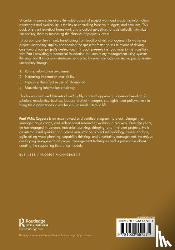 Cuypers, Paul - Mastering Project Uncertainty