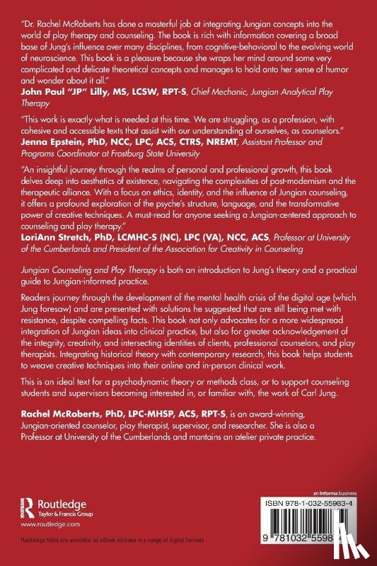 McRoberts, Rachel (University of the Cumberlands - Jungian Counseling and Play Therapy