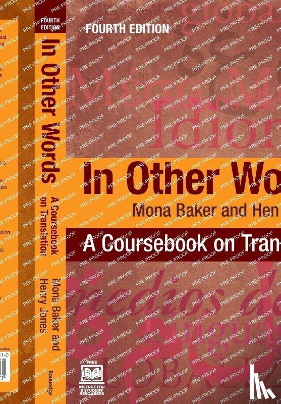 Baker, Mona (Manchester Univeristy, Jones, Henry - In Other Words