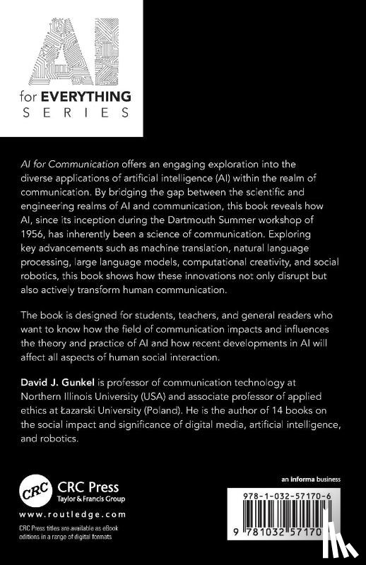 Gunkel, David J. (Northern Illinois University Dekalb - AI for Communication