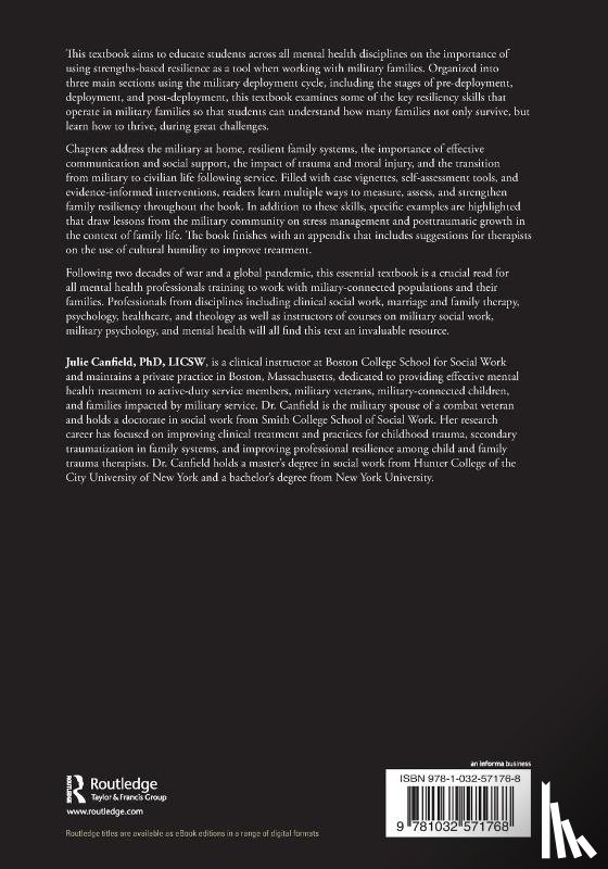 Canfield, Julie - Resilience and Military Families