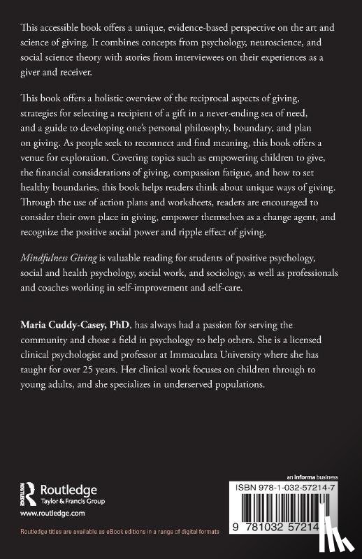 Cuddy-Casey, Maria - Mindfulness Giving