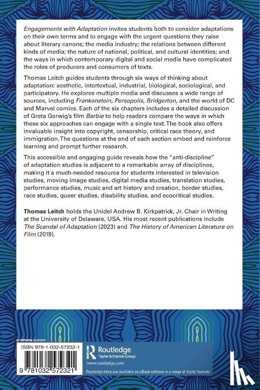 Leitch, Thomas - Engagements with Adaptation