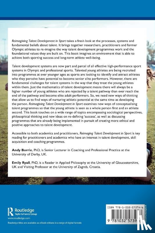 Borrie, Andy, Ryall, Emily (University of Gloucestershire - Reimagining Talent Development in Sport