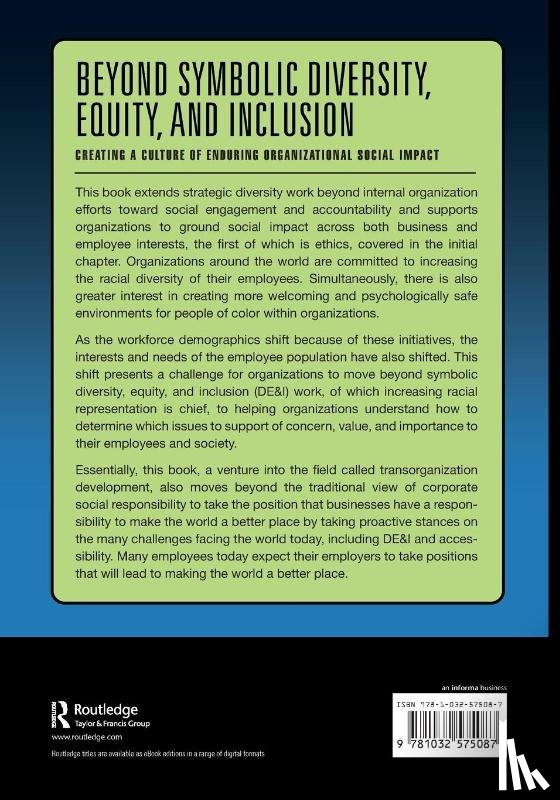  - Beyond Symbolic Diversity, Equity, and Inclusion
