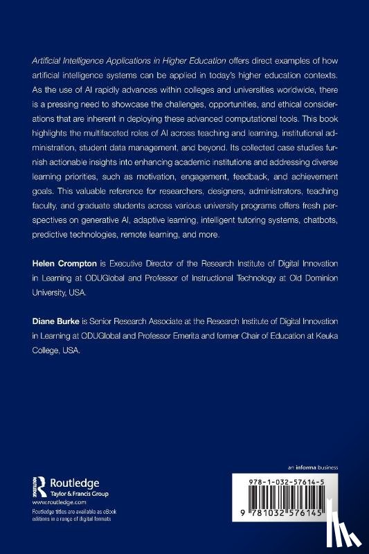  - Artificial Intelligence Applications in Higher Education