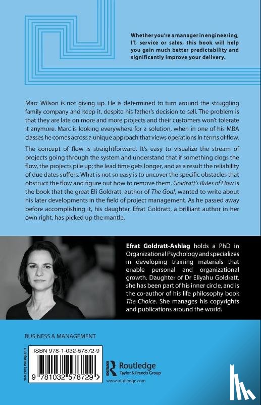 Goldratt-Ashlag, Efrat - Goldratt's Rules of Flow