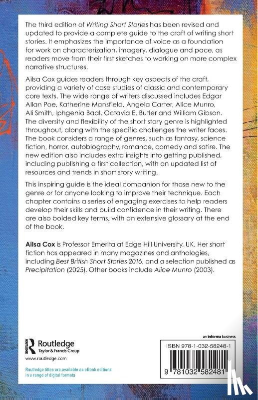 Cox, Ailsa (Edge Hill University - Writing Short Stories