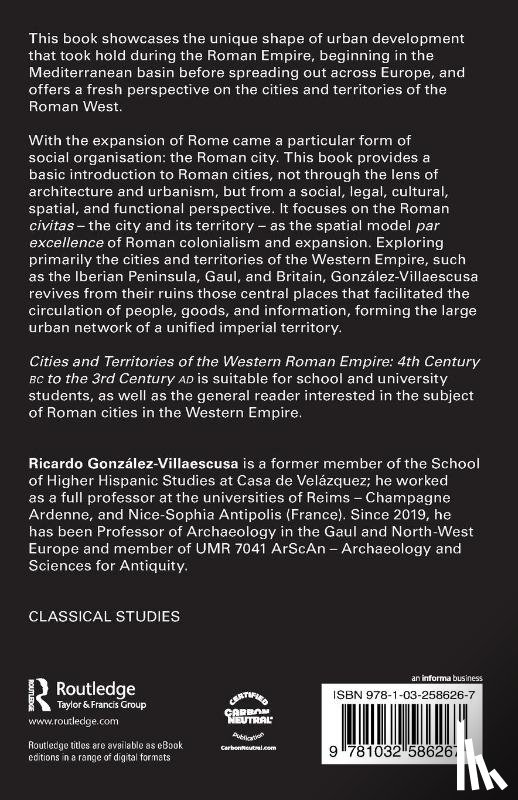 Gonzalez-Villaescusa, Ricardo - Cities and Territories of the Western Roman Empire