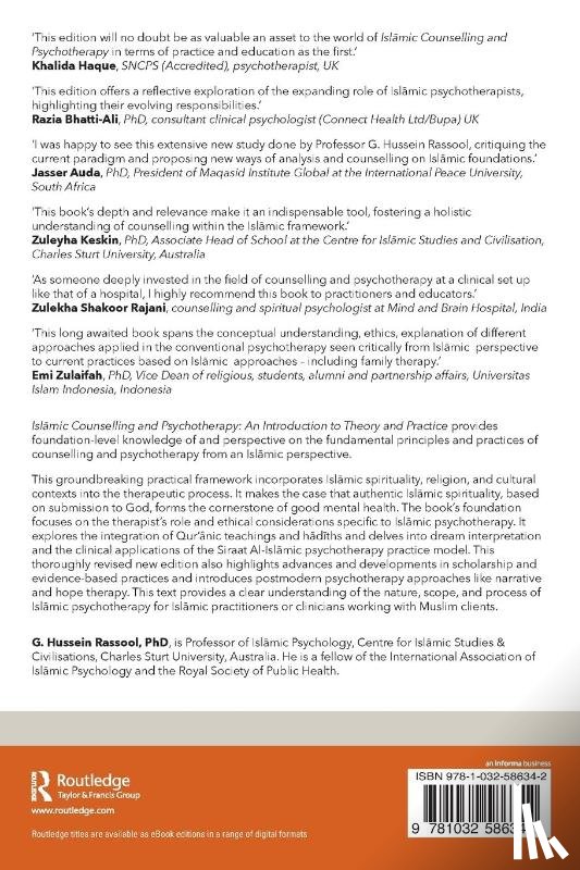 Rassool, G. Hussein (Charles Sturt University - Islamic Counselling and Psychotherapy