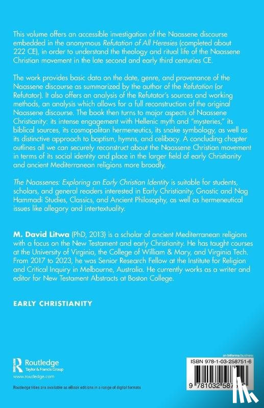 Litwa, M. David - The Naassenes