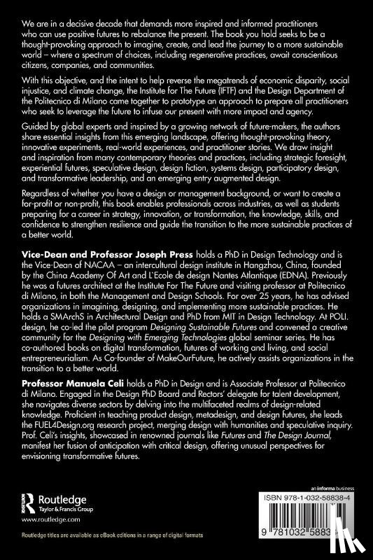 Press, Joseph, Celi, Manuela - Designing Sustainable Futures