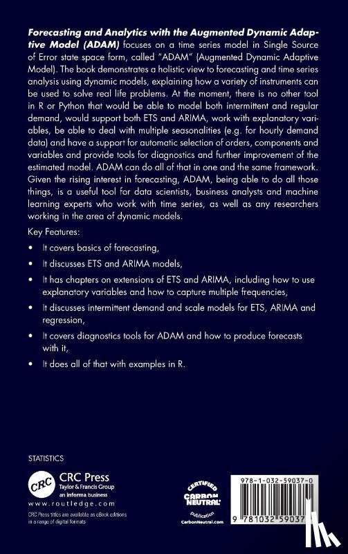 Svetunkov, Ivan (Lancaster University - Forecasting and Analytics with the Augmented Dynamic Adaptive Model (ADAM)
