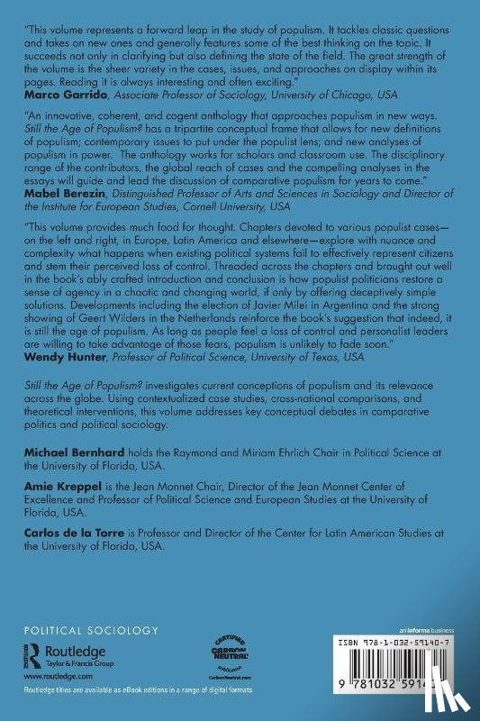  - Still the Age of Populism?