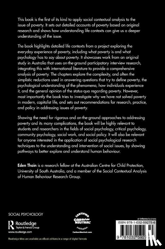Thain, Eden - Reimagining Poverty through Social Contextual Analyses