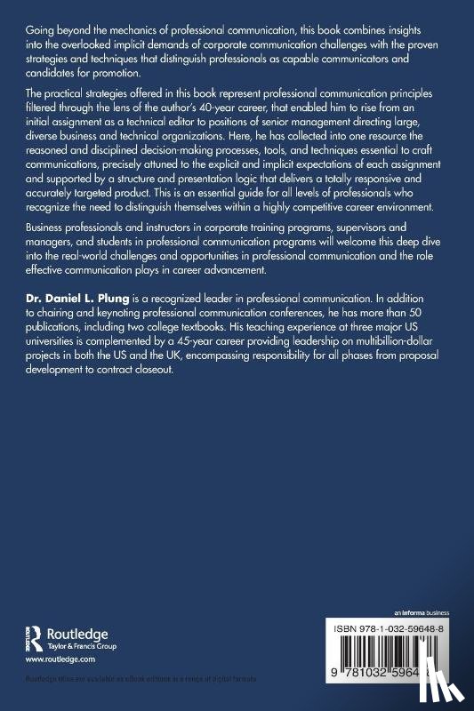Plung, Daniel - The Art of Professional Communication