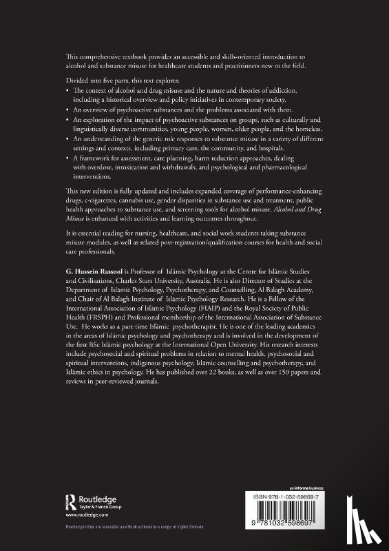 Rassool, G. Hussein (Charles Sturt University - Alcohol and Drug Misuse