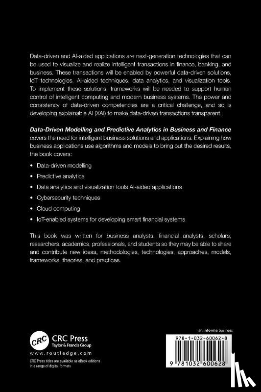  - Data-Driven Modelling and Predictive Analytics in Business and Finance