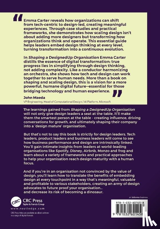 Carter, Emma - Shaping a DesignedUp Organisation
