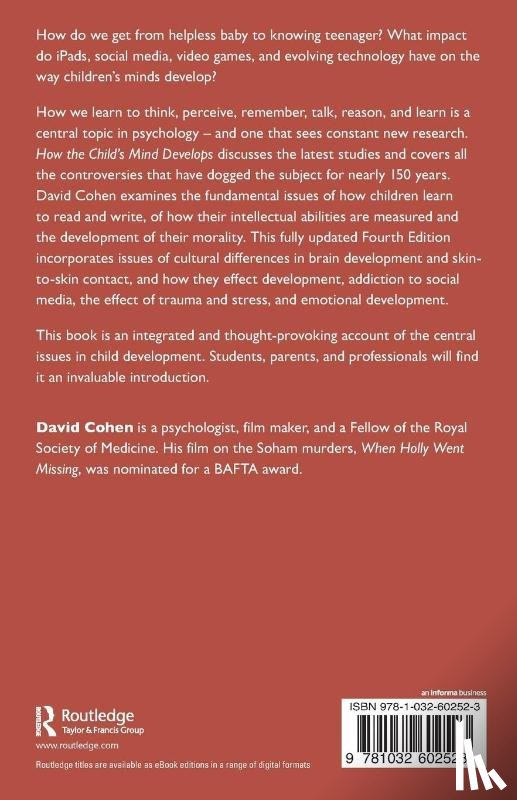 Cohen, David (writer - How the Child's Mind Develops