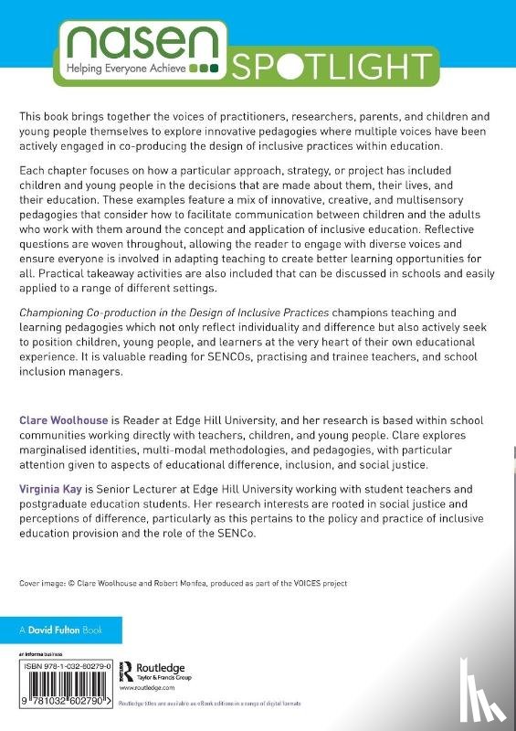  - Championing Co-production in the Design of Inclusive Practices