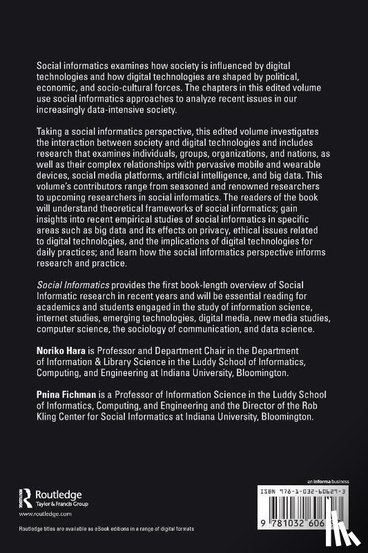  - Social Informatics