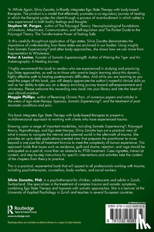 Zanotta, Silvia (Ego State Therapy Switzerland - Somatic Ego State Therapy for Trauma Healing