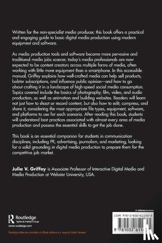 Griffey, Julia V. - Digital Media Production for Beginners
