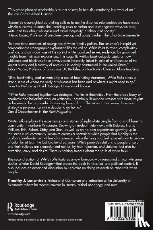 Lensmire, Timothy J. (University of Minnesota - White Folks