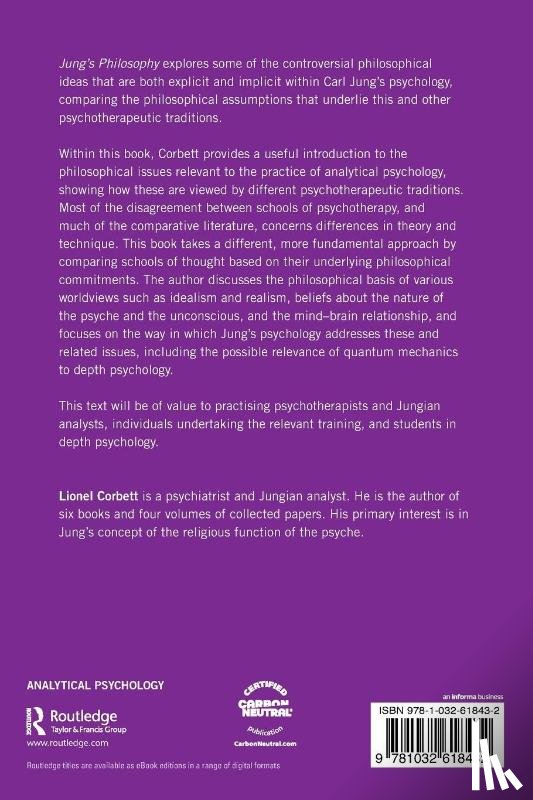 Corbett, Lionel - Jung's Philosophy