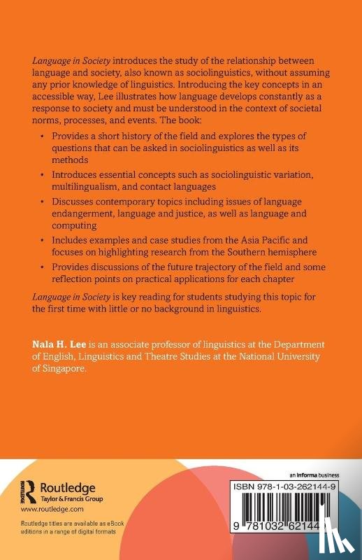 Lee, Nala H. - Language in Society