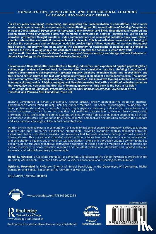 Newman, Daniel S., Rosenfield, Sylvia A. - Building Competence in School Consultation