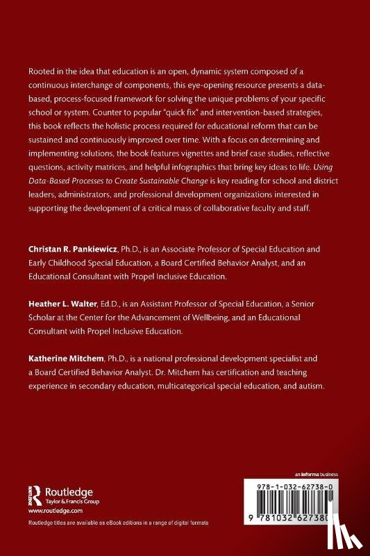 Pankiewicz, Christan R., Walter, Heather L., Mitchem, Katherine - Using Data-Based Processes to Create Sustainable Change in Your School and Community