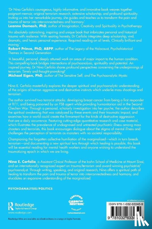 Cerfolio, Nina E. - Psychoanalytic and Spiritual Perspectives on Terrorism