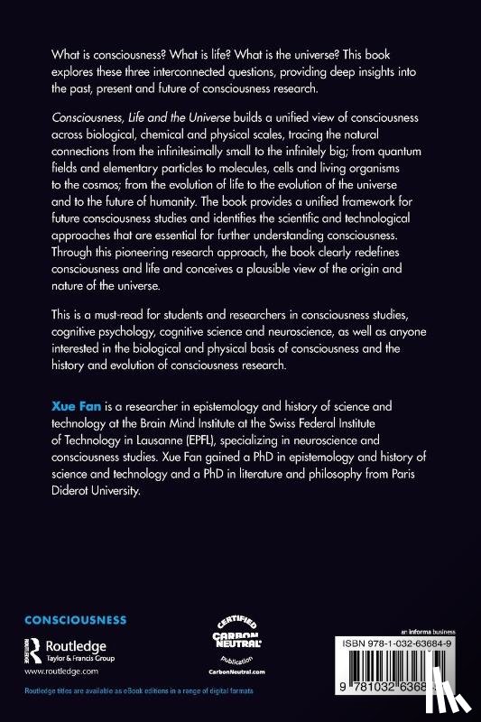 Fan, Xue - Consciousness, Life and the Universe