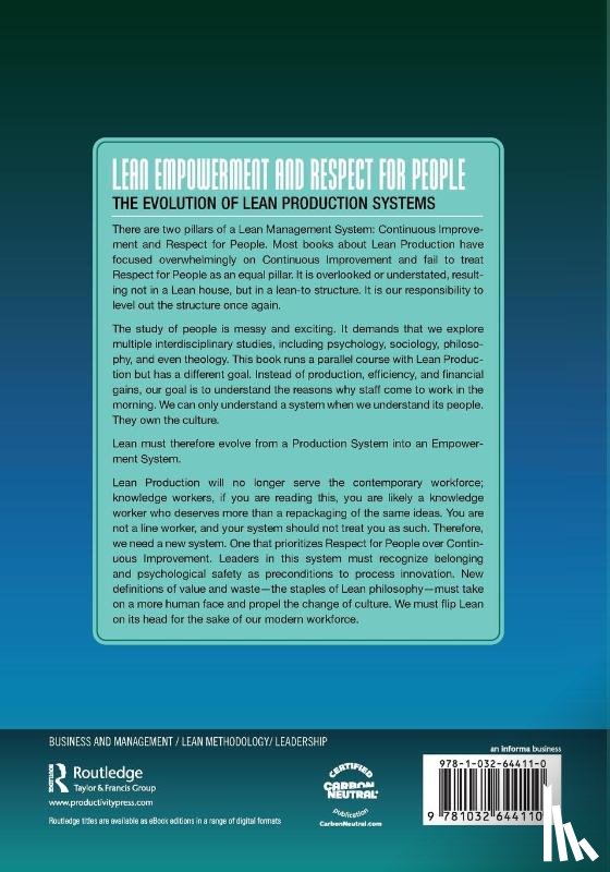 Gundlach, Trevor - Lean Empowerment and Respect for People