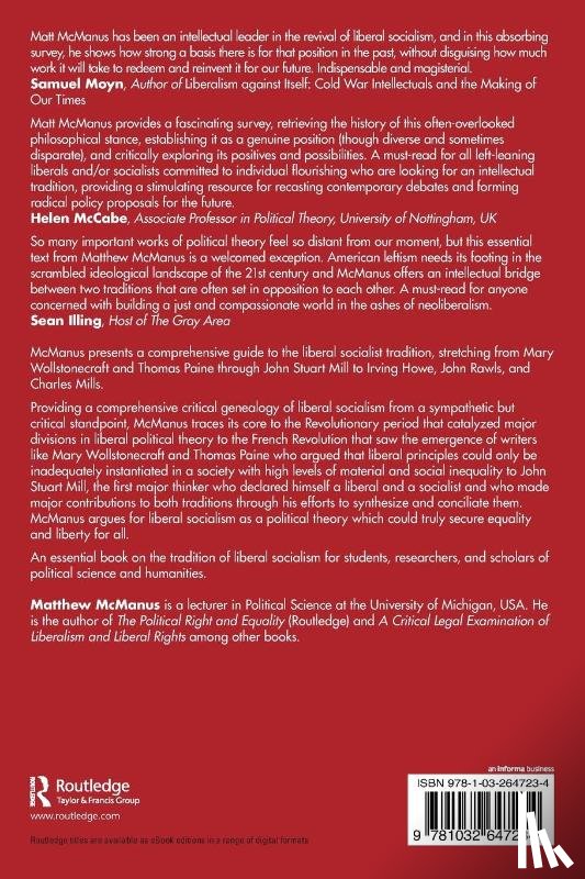 McManus, Matthew (University of Michigan - The Political Theory of Liberal Socialism